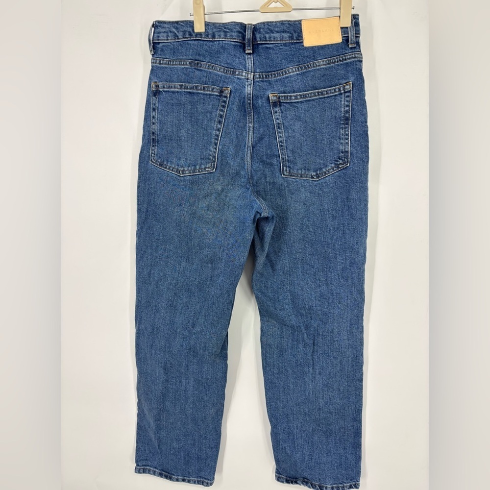 Everlane‎ Way High Button Fly Jean in Vintage Indigo Blue 29 - Picture 5 of 5